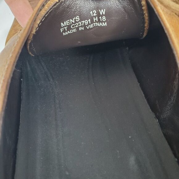 Cole Haan C23791 Men's Size 12W Jefferson Grand Cap Brown Shoes - Picture 6 of 11